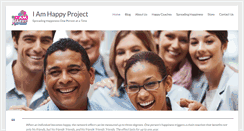 Desktop Screenshot of iamhappyproject.org