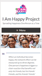Mobile Screenshot of iamhappyproject.org